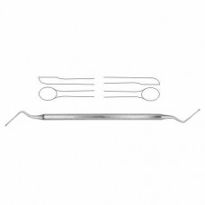 Hemingway Bone Curette Fig. 3 Stainless Steel, 17 cm - 6 3/4"